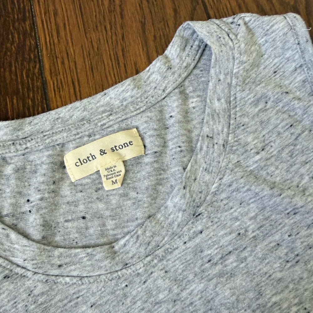 Cloth & Stone / Rounded Hem Marled Tank - Picture 4 of 5